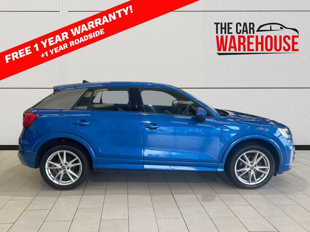 Audi Q2 30 Tdi S Line PK19TYD Blue #6