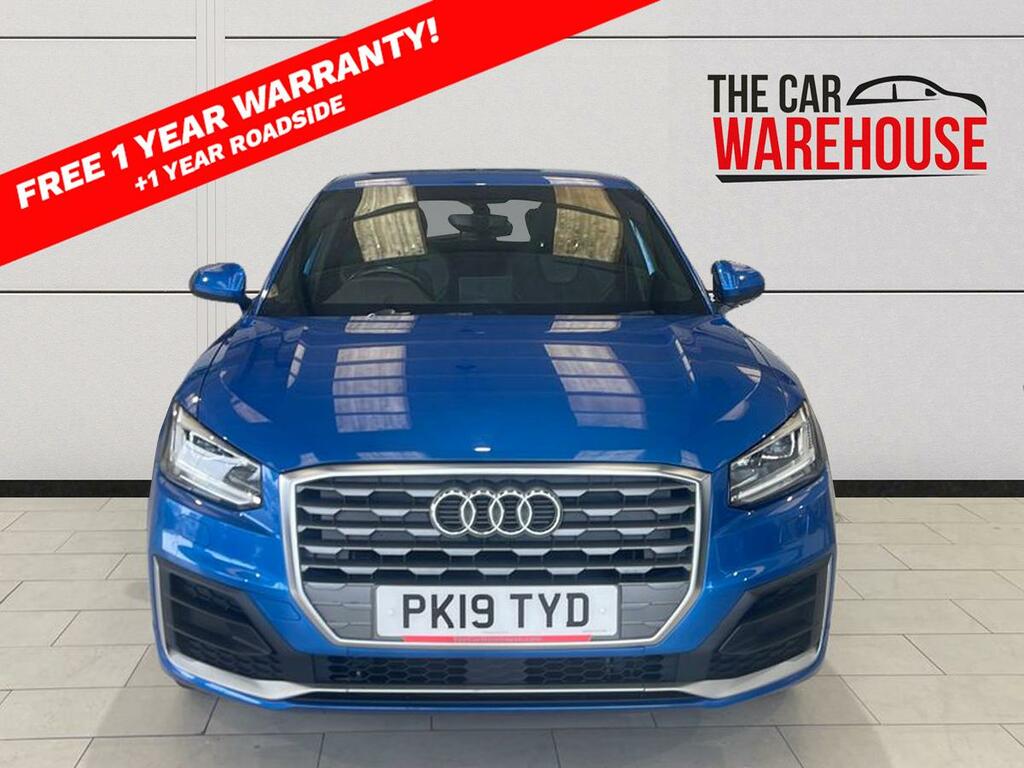 Audi Q2 30 Tdi S Line PK19TYD Blue #5