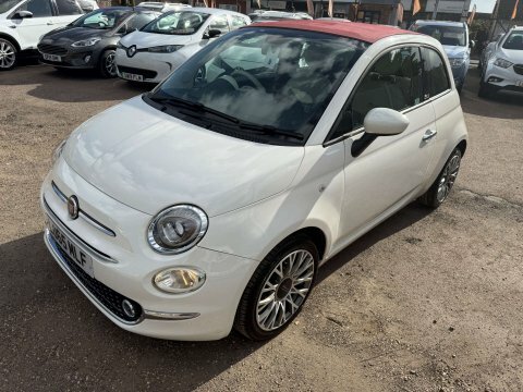 Fiat 500C 1.2 500 C White #3