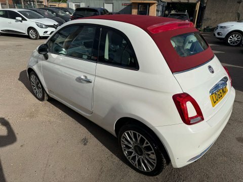 Fiat 500C 1.2 500 C White #4