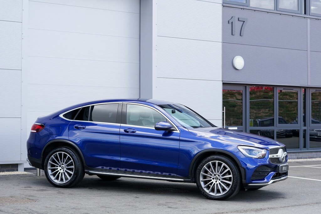 Mercedes-Benz GLC Class 2.0 Glc220d Amg Line BF69YRP Blue #3
