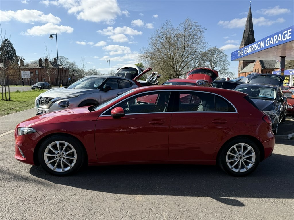Mercedes-Benz A Class A 180 D Sport Executive FX19GKP Red #2