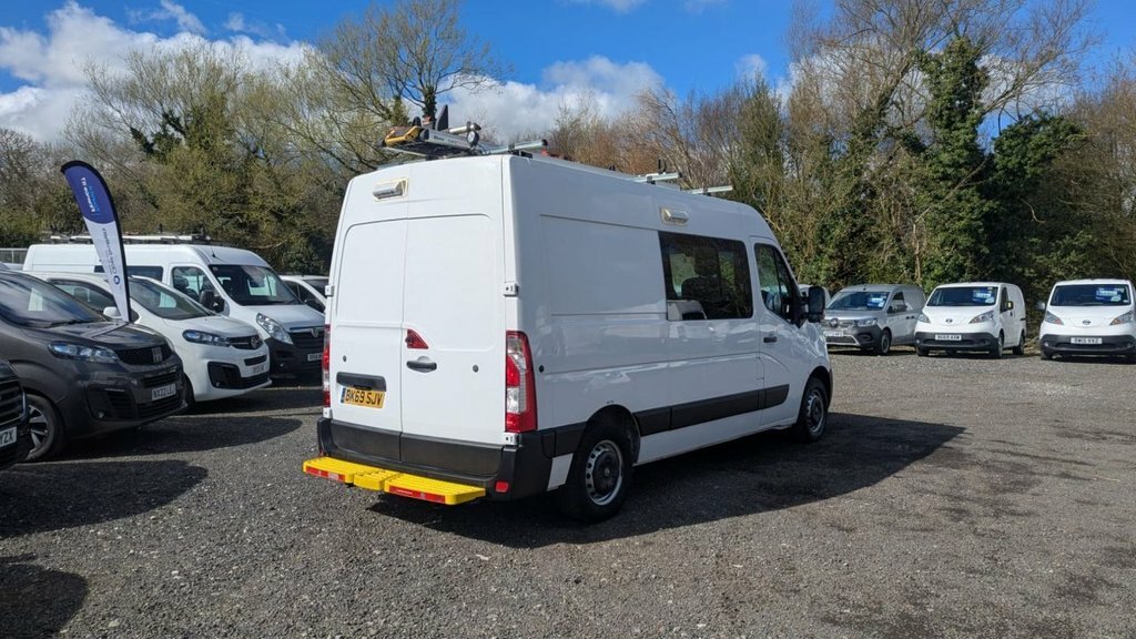 Vauxhall Movano L2 H2 Crew Van With Integrated Mess Unit With Air BK69SJV  #5