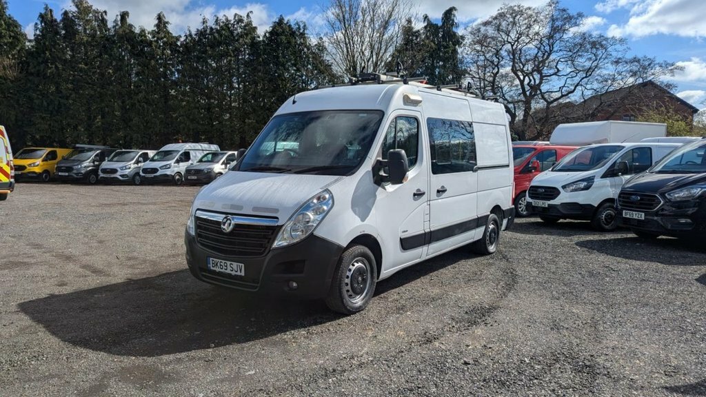Vauxhall Movano L2 H2 Crew Van With Integrated Mess Unit With Air BK69SJV  #2