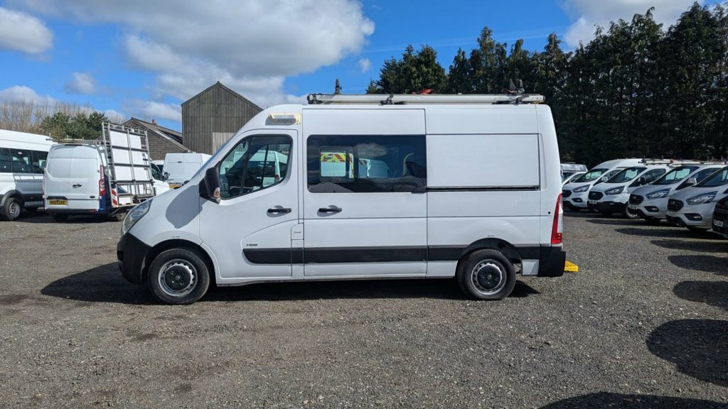 Vauxhall Movano L2 H2 Crew Van With Integrated Mess Unit With Air BK69SJV  #4