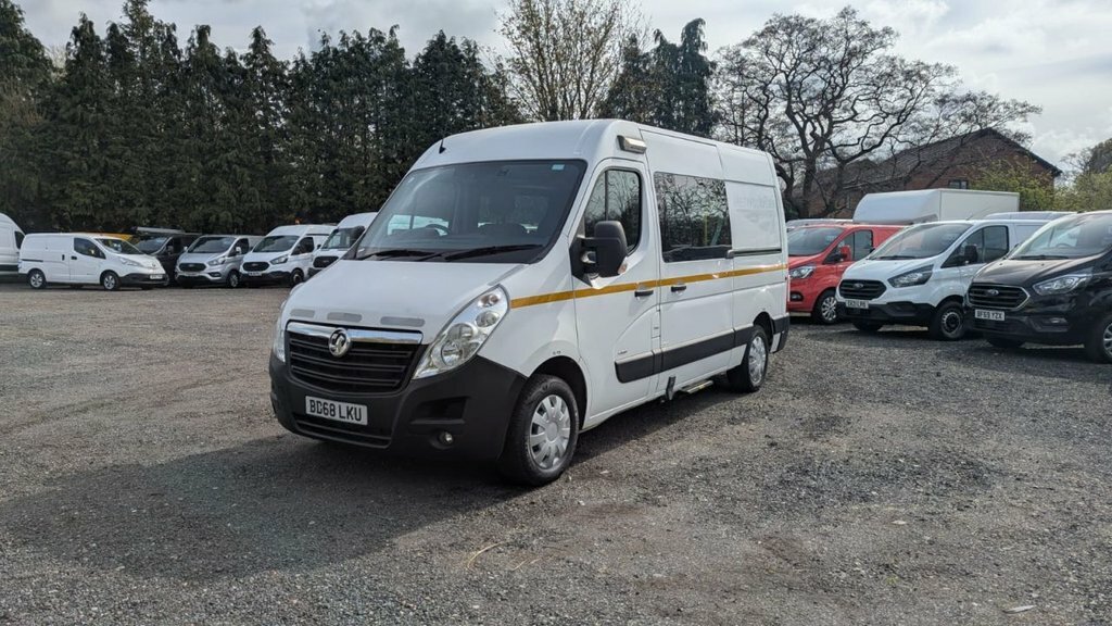 Vauxhall Movano Vauxhall Movano L2 H2 Welfare Unit, Ex-network Rai BD68LKU  #5