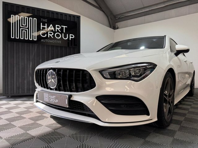 Mercedes-Benz CLA Class 1.3 Cla200 Amg Line Coupe 7G-dct Euro 6 HF70OEY White #2