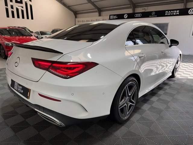 Mercedes-Benz CLA Class 1.3 Cla200 Amg Line Coupe 7G-dct Euro 6 HF70OEY White #4