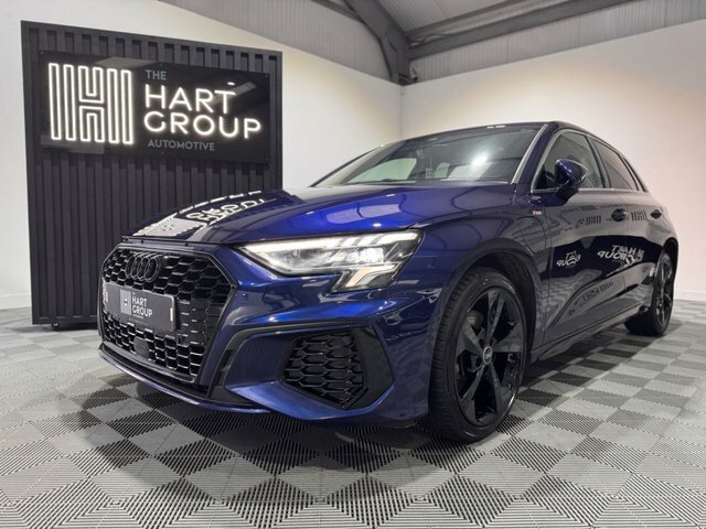 Audi A3 1.4 Tfsie 40 S Line Sportback Plug-in H Blue