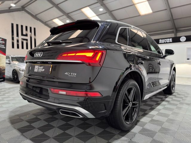 Audi Q5 2.0 Tdi 40 S Line Suv S Tronic Quattro VU21FVH Black #6