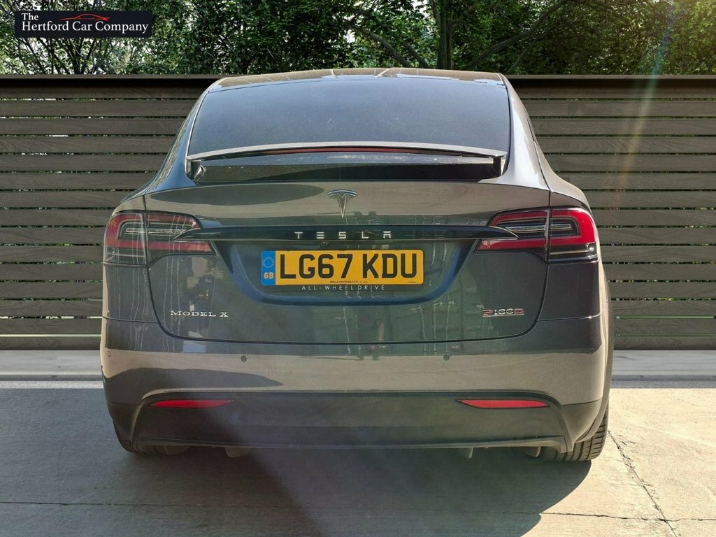 Tesla Model X Suv LG67KDU Silver #6