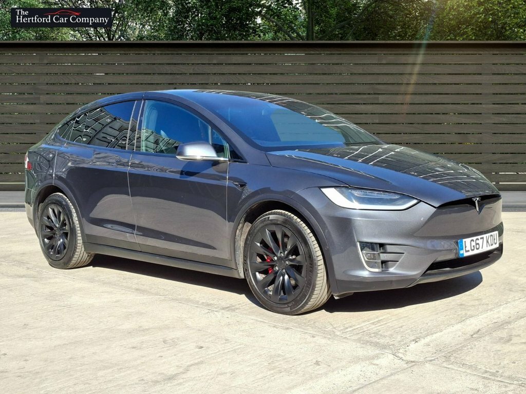 Tesla Model X Suv LG67KDU Silver