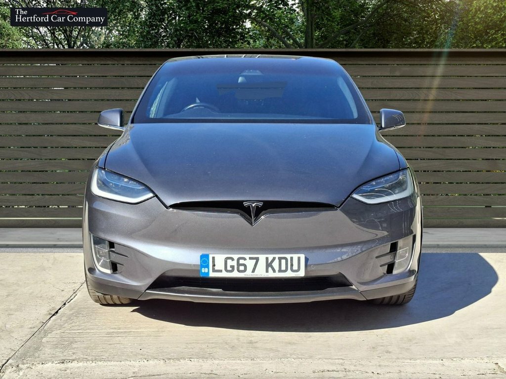 Tesla Model X Suv LG67KDU Silver #2