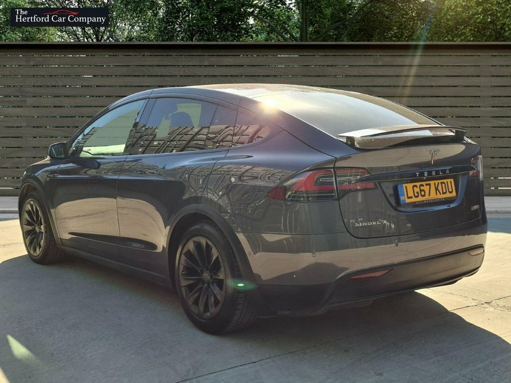 Tesla Model X Suv LG67KDU Silver #5