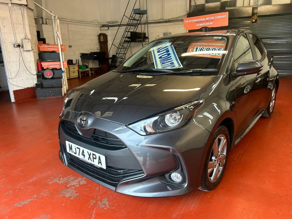 Toyota Yaris Hatchback 1.5 Vvt-h Icon E-cvt Euro 6 Ss 2 MJ74XPA Grey #2