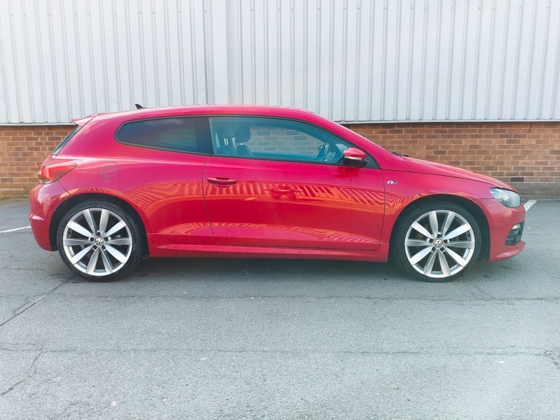 Volkswagen Scirocco R Line Tdi Red #2