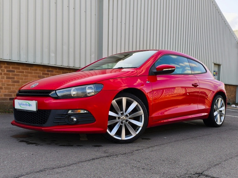 Volkswagen Scirocco R Line Tdi Red #5