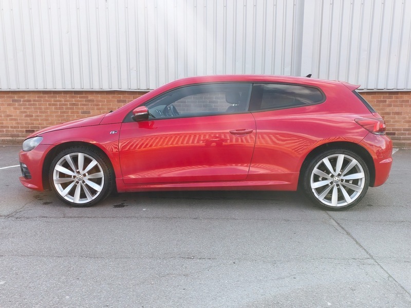 Volkswagen Scirocco R Line Tdi Red #3