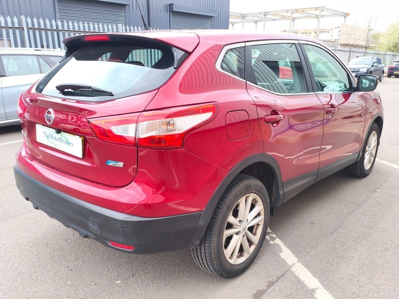 Nissan Qashqai Dci Acenta SN14YWE Red #5
