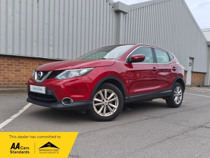 Nissan Qashqai Dci Acenta Red