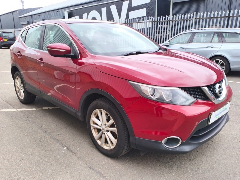 Nissan Qashqai Dci Acenta SN14YWE Red #4