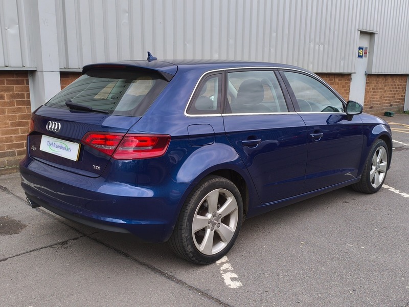 Audi A3 Tdi Sport HF14KRG Blue #6