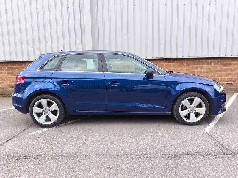 Audi A3 Tdi Sport HF14KRG Blue #2