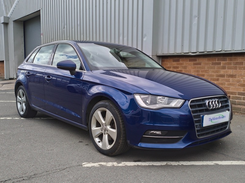 Audi A3 Tdi Sport HF14KRG Blue #4