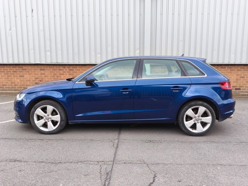 Audi A3 Tdi Sport HF14KRG Blue #3