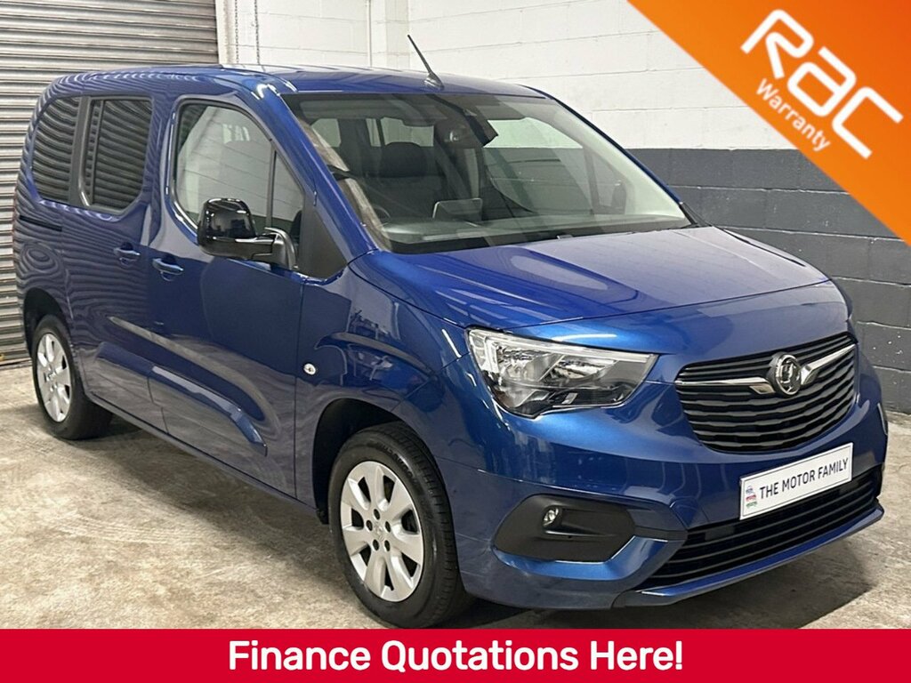 Vauxhall Combo Life 1.5 Turbo D Se Blue