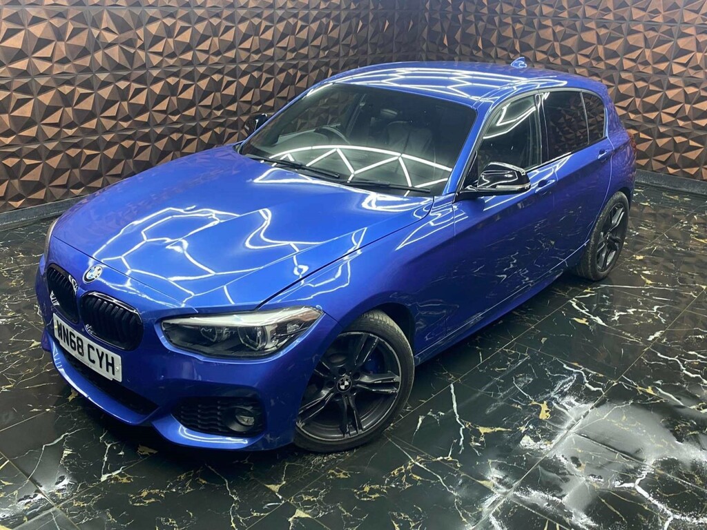 BMW 1 Series 116D M Sport Shadow Edition WN68CYH Blue #3