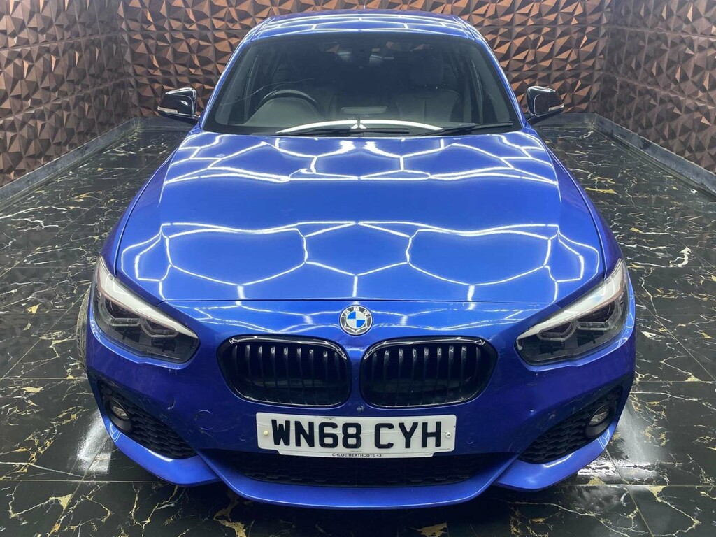 BMW 1 Series 116D M Sport Shadow Edition WN68CYH Blue #2