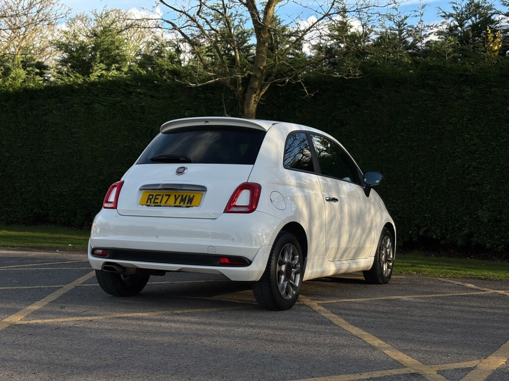 Fiat 500 Hatchback RE17YMW White #5