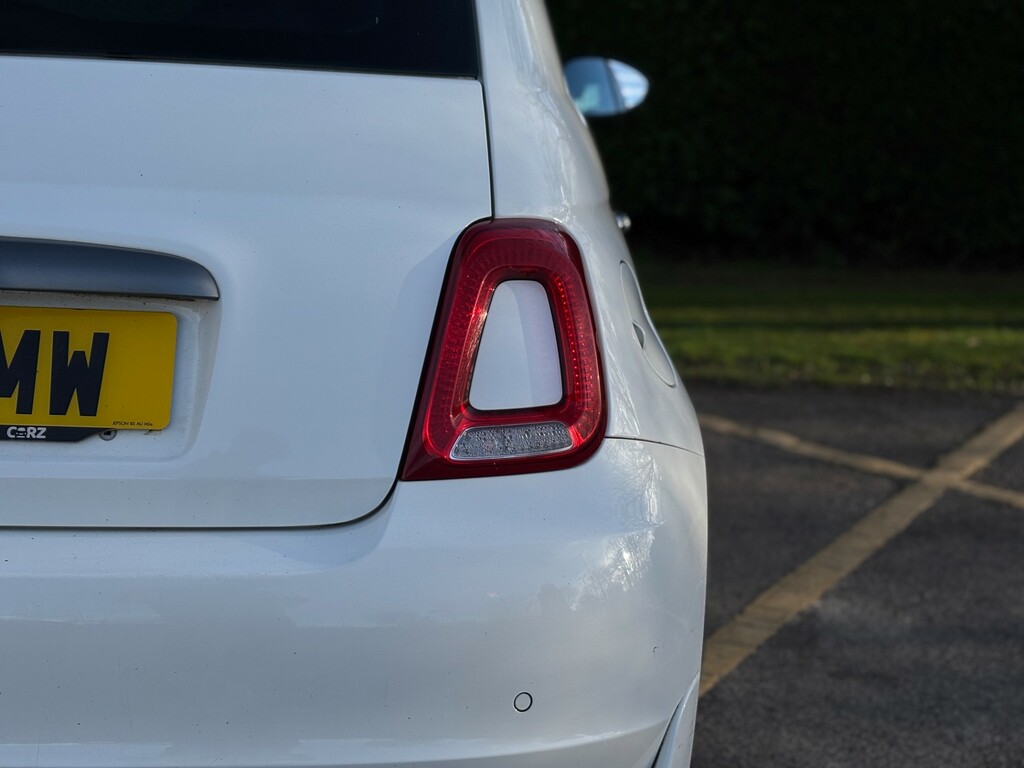 Fiat 500 Hatchback RE17YMW White #6