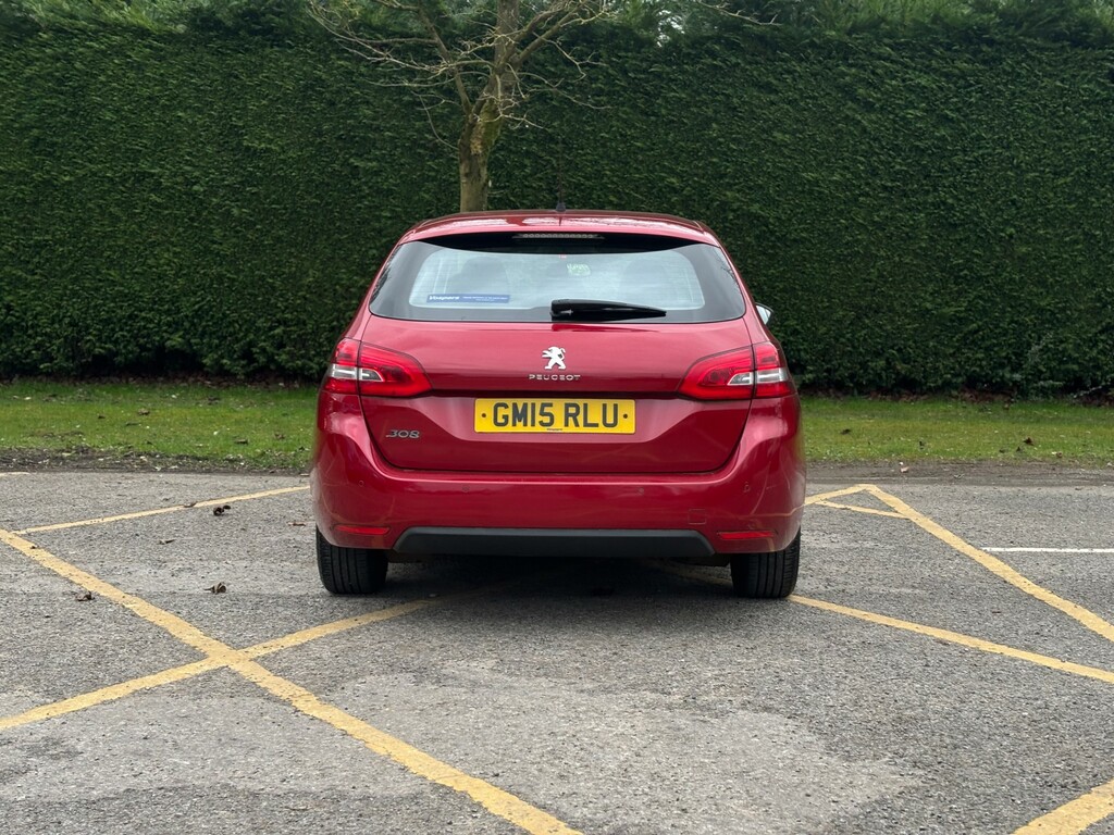 Peugeot 308 Estate GM15RLU Red #3