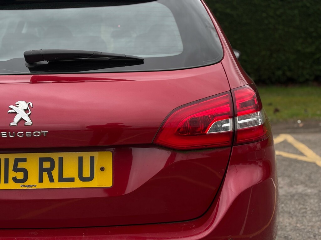 Peugeot 308 Estate GM15RLU Red #6