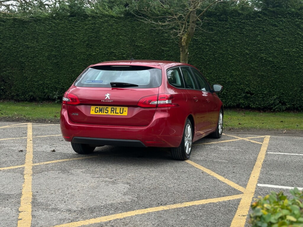 Peugeot 308 Estate GM15RLU Red #2