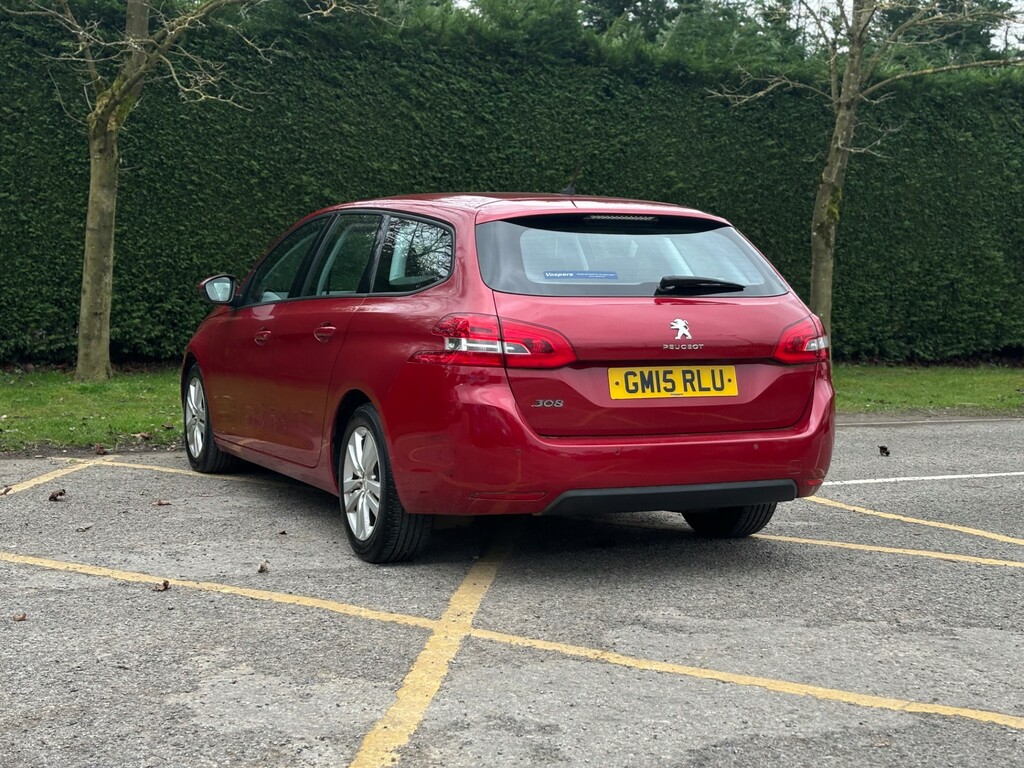 Peugeot 308 Estate GM15RLU Red #4