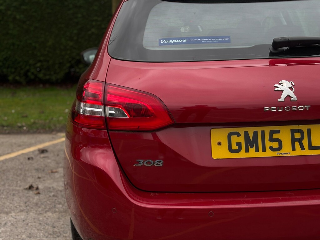 Peugeot 308 Estate GM15RLU Red #5
