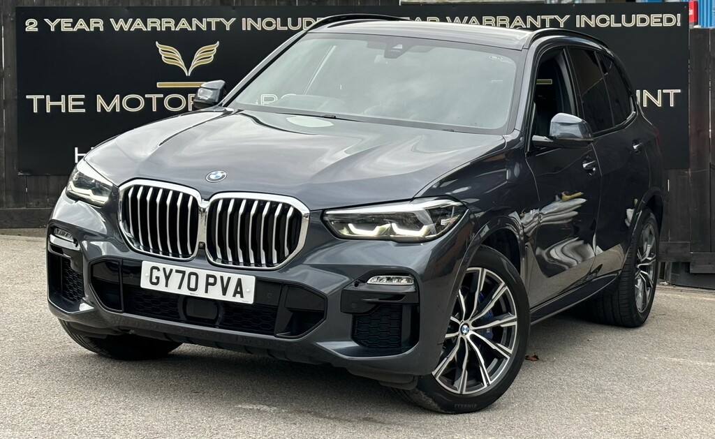 BMW X5 Estate GY70PVA Grey #2