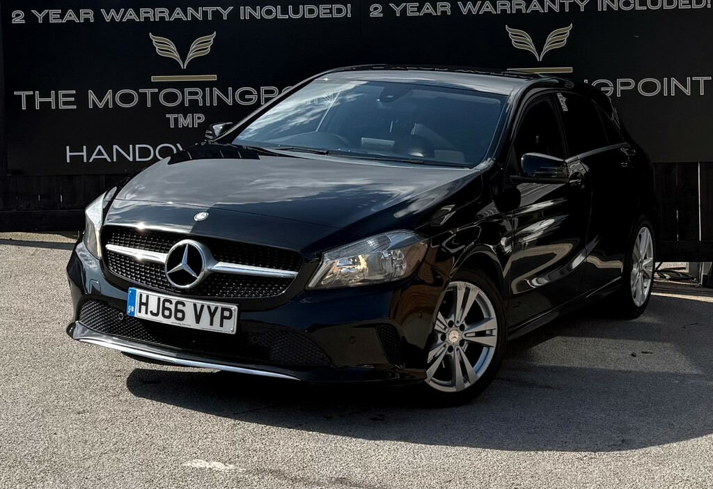 Mercedes-Benz A Class Hatchback HJ66VYP Black #2