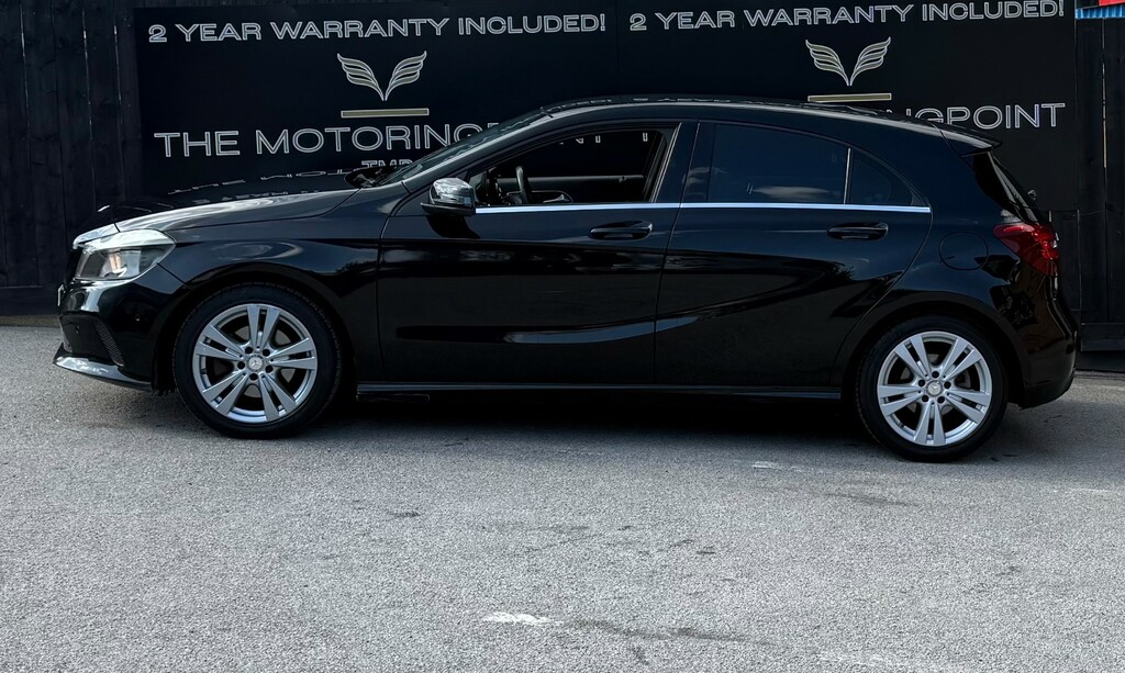 Mercedes-Benz A Class Hatchback HJ66VYP Black #4