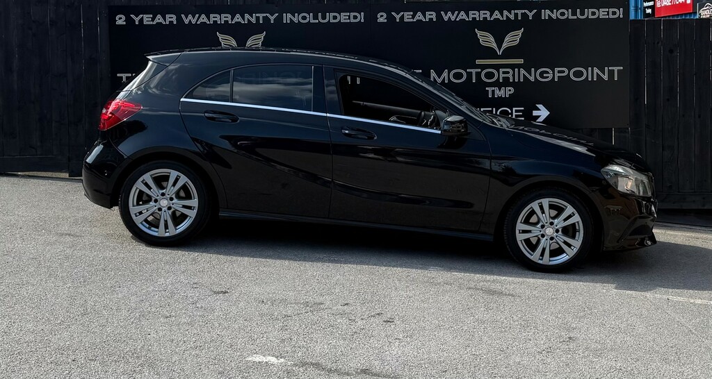 Mercedes-Benz A Class Hatchback HJ66VYP Black #5