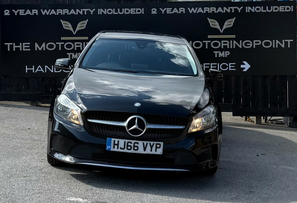 Mercedes-Benz A Class Hatchback HJ66VYP Black #3