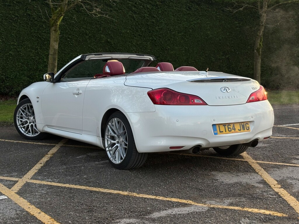 Infiniti Q60 Convertible LT64JWG White #3