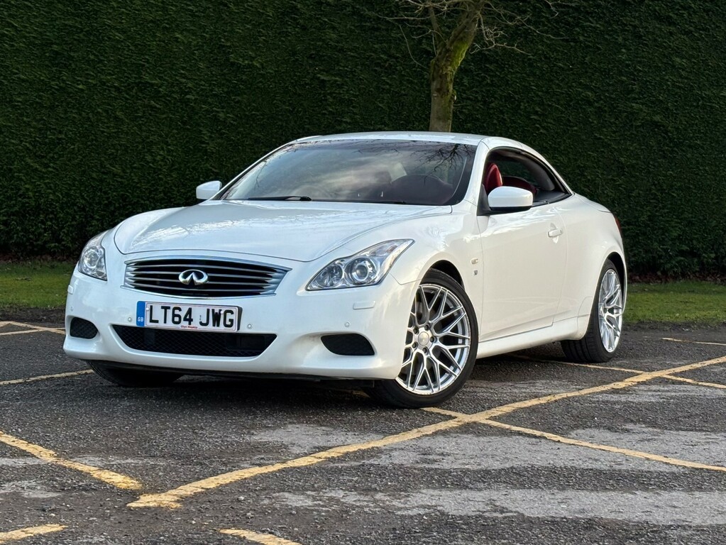 Infiniti Q60 Convertible LT64JWG White #5