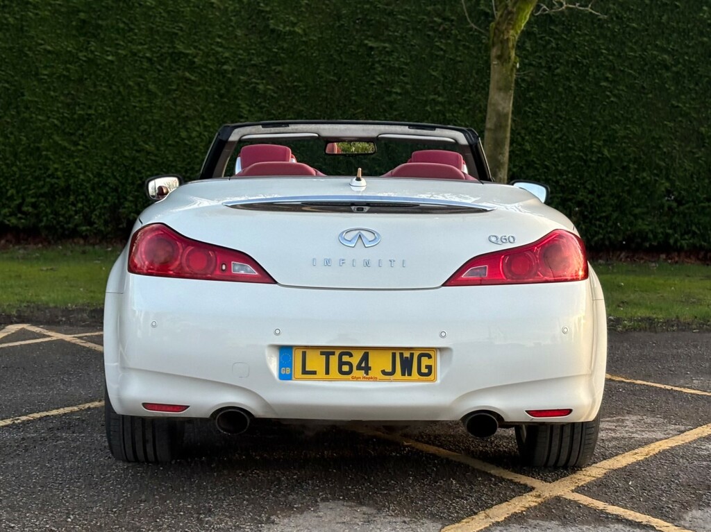 Infiniti Q60 Convertible LT64JWG White #2