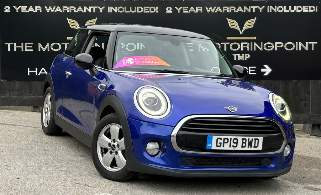 Mini Hatch Hatchback Blue
