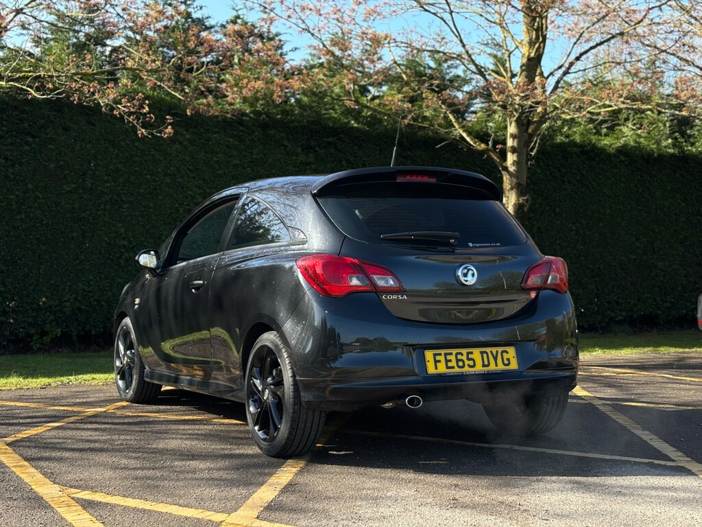 Vauxhall Corsa Hatchback FE65DYG Black #4