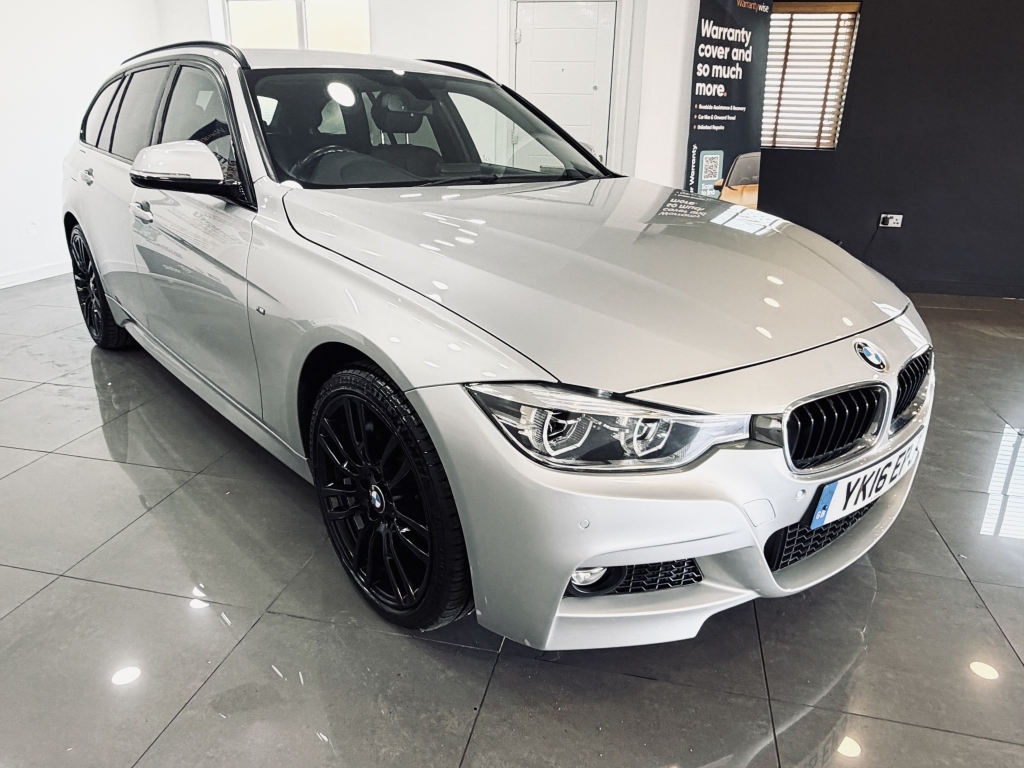BMW 3 Series 2.0 320D Xdrive M Sport Touring YK16EPJ Silver #6